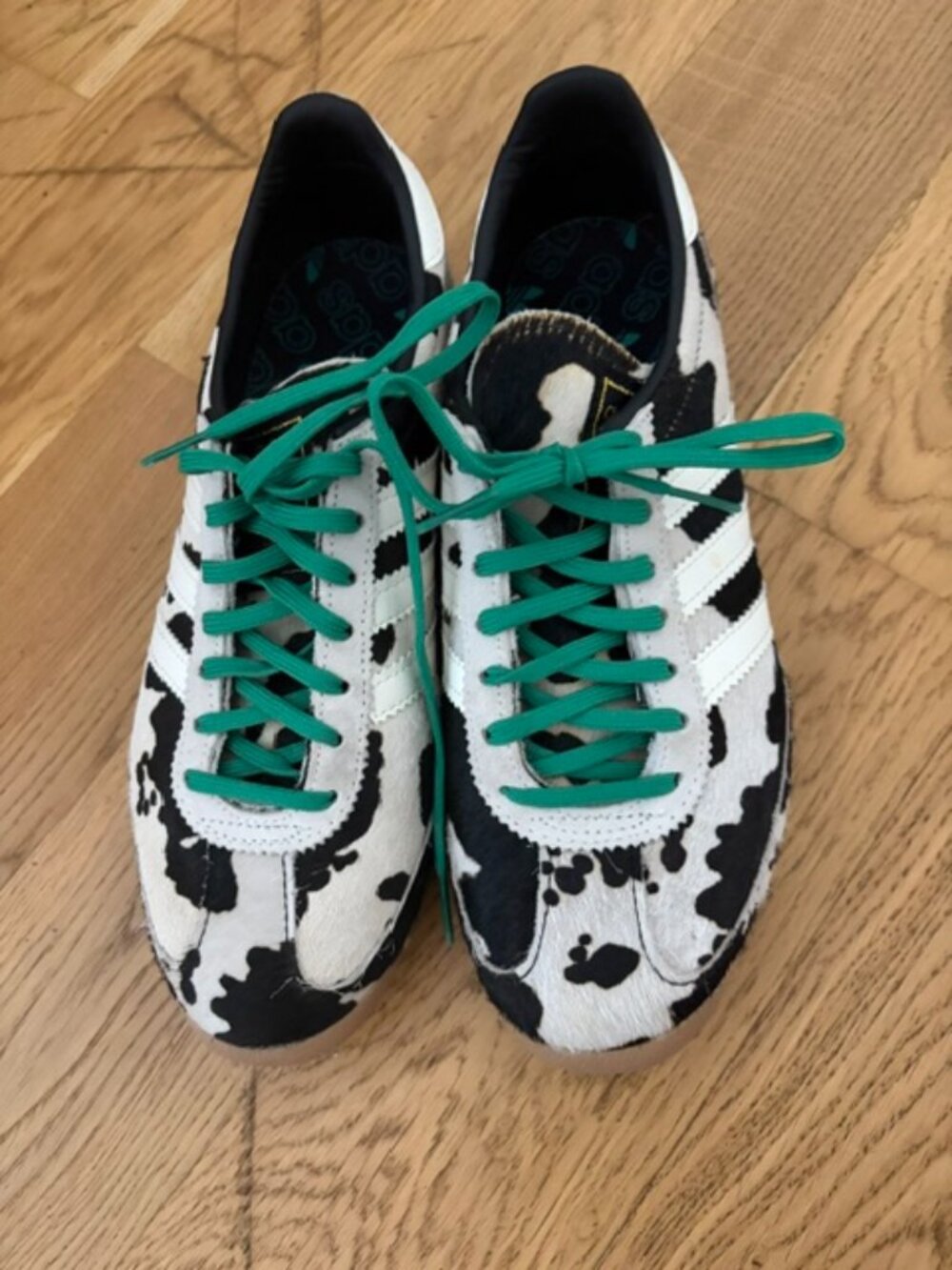 Adidas Cow Print Sneakers